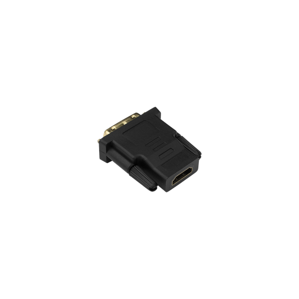 SBOX Adaper, ADAPTER DVI (24+1) Male -> HDMI Female (AD.DVI-HDMI/R)