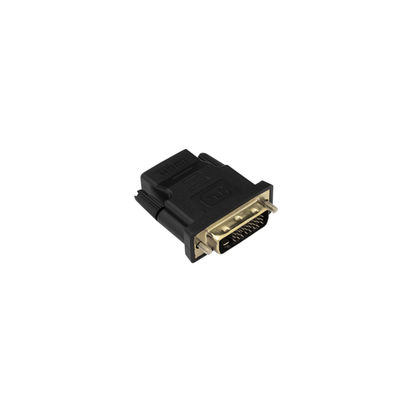 SBOX Adaper, ADAPTER DVI (24+1) Male -> HDMI Female (AD.DVI-HDMI/R)