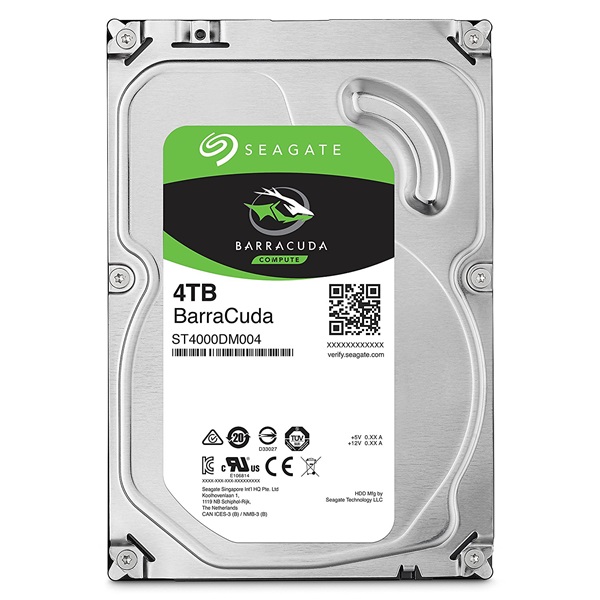 SEAGATE 3.5" HDD SATA-III 4TB 5900rpm 256MB Cache (ST4000DM004)