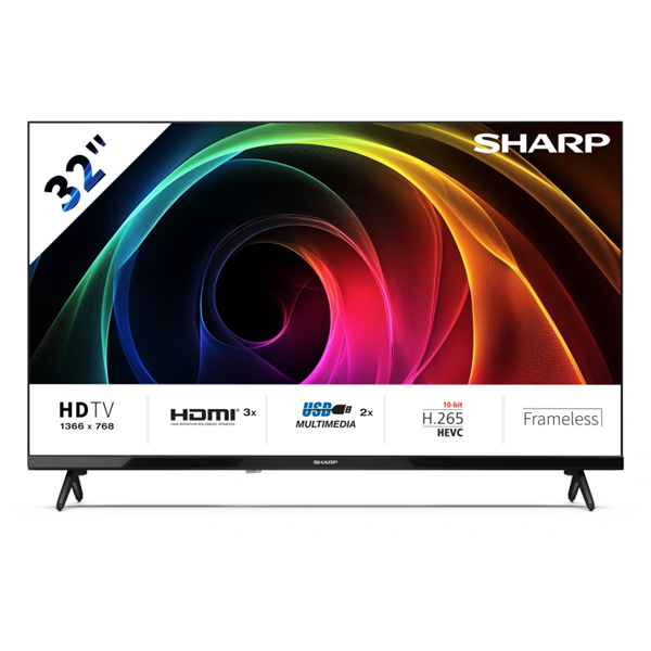 SHARP 32HA1205E 32"/80cm HD Ready LED TV, 1366x768, 3xHDMI/2xUSB (32HA1205E)