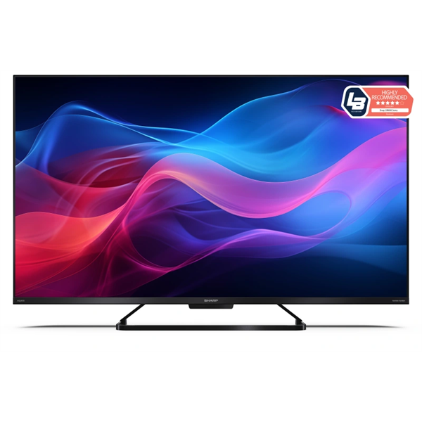 SHARP 43GR8265E 43"/108cm 4K UHD QLED Google TV, 144 Hz, 3840x2160, 4xHDMI/2xUSB (43GR8265E)