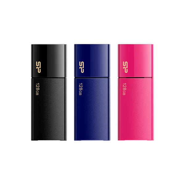 SILICON POWER Pendrive 16GB, Blaze - B05 USB 3.2 Gen 1, Fekete (SP016GBUF3B05V1K)