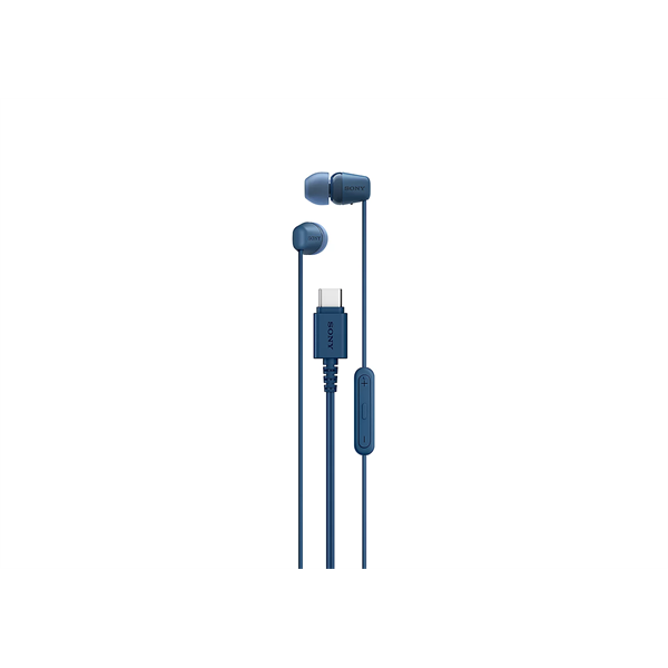 SONY IEREX15CL.CE7 USB-C Vezetékes mikrofonos Fülhallgató, Kék (IEREX15CL.CE7)