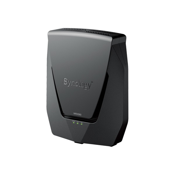 SYNOLOGY Wireless Router 1x1000Mbps + 1x2500Mbps DualWAN, 3x1000Mbps + 1x2500Mbps, 4x4 MIMO, WiFi6 - WRX560 (WRX560)