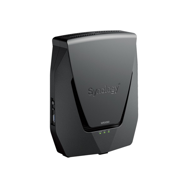 SYNOLOGY Wireless Router 1x1000Mbps + 1x2500Mbps DualWAN, 3x1000Mbps + 1x2500Mbps, 4x4 MIMO, WiFi6 - WRX560 (WRX560)