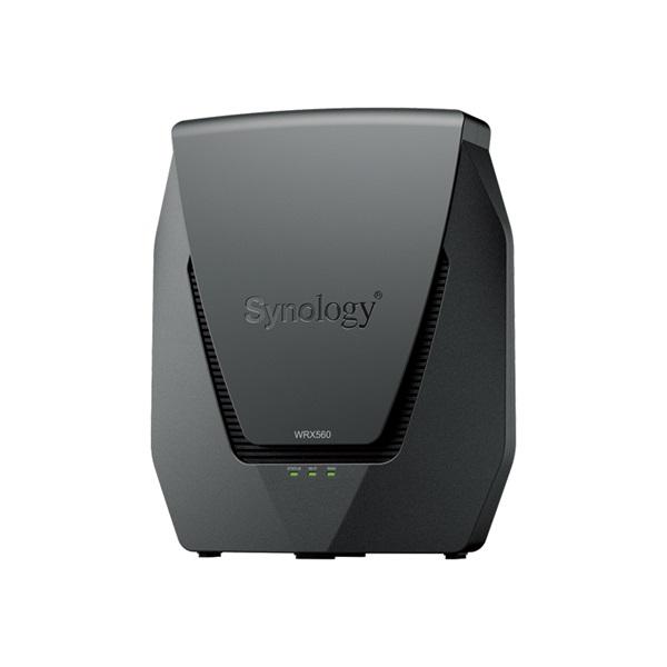 SYNOLOGY Wireless Router 1x1000Mbps + 1x2500Mbps DualWAN, 3x1000Mbps + 1x2500Mbps, 4x4 MIMO, WiFi6 - WRX560 (WRX560)