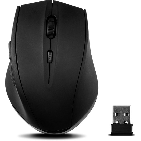 SPEEDLINK SL-6343-RRBK CALADO Silent vezeték nélküli egér, gumírozott-fekete (SL-6343-RRBK)