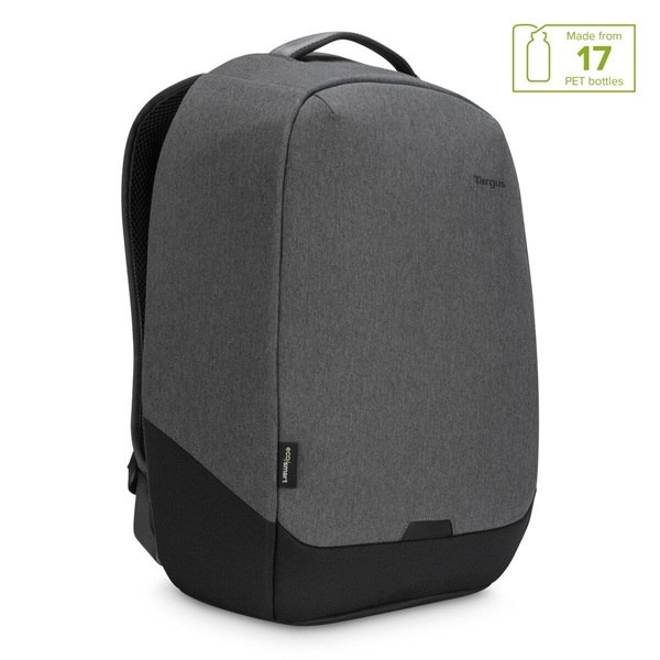 TARGUS Notebook hátizsák TBB58802GL, Cypress 15.6” Security Backpack with EcoSmart® - Grey (TBB58802GL)