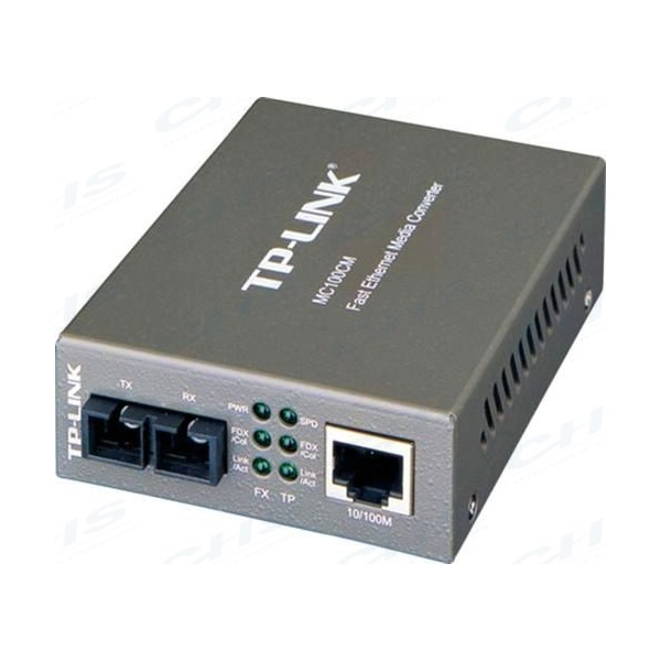 TP-LINK Optikai Media Konverter 100(réz)-100FX(SC) Multi mód, MC100CM (MC100CM)