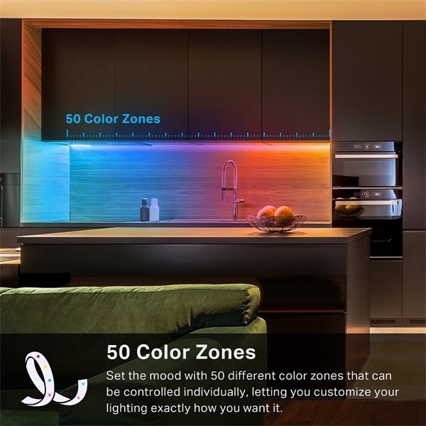 TP-LINK LED Szalag Wi-Fi-s 5 méter Multicolor, TAPO L930-5 (TAPO L930-5)