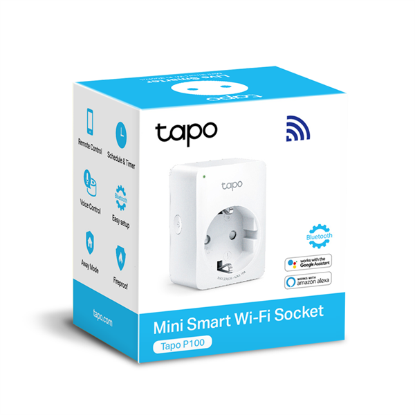 TP-LINK Okos Dugalj Wi-Fi-s, TAPO P100(1-PACK) (TAPO P100(1-PACK))