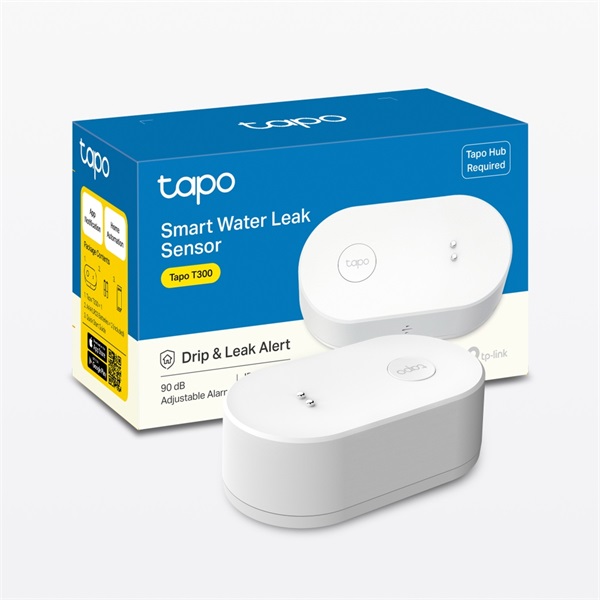 TP-LINK Okos Vízszivárgás érzékelő, TAPO T300 (TAPO T300)