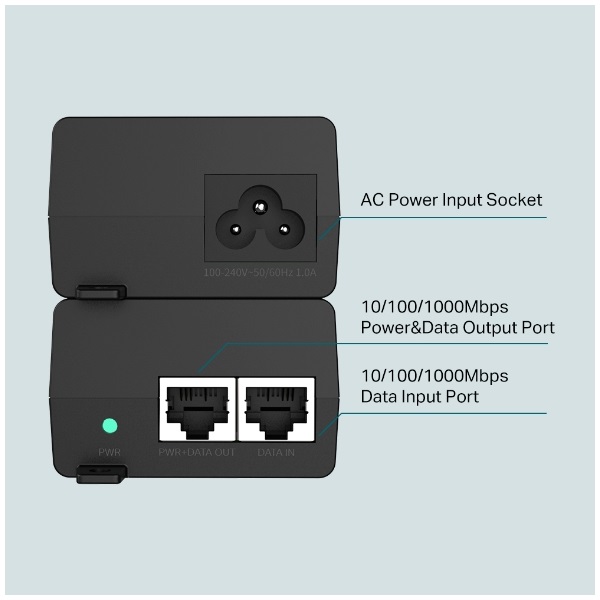 TP-LINK POE+ Injektor 30W, POE160S (POE160S)