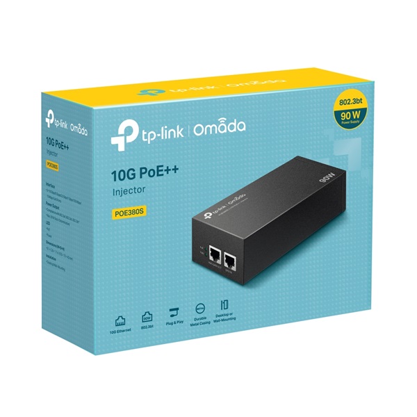 TP-LINK POE++ Injektor 90W, POE380S (POE380S)