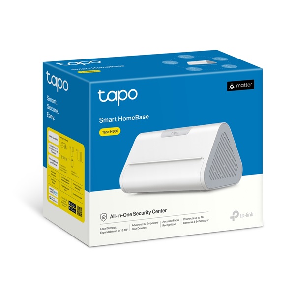 TP-LINK Smart IoT HUB Wi-Fi-s +1xWAN(100Mbps) + 1xHDMI + 1xUSB + 1xUSB-C, TAPO H500 (TAPO H500)