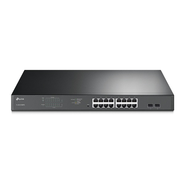 TP-LINK Switch 16x1000Mbps (16xPOE+) + 2xGigabit, Easy Smart, TL-SG1218MPE (TL-SG1218MPE)