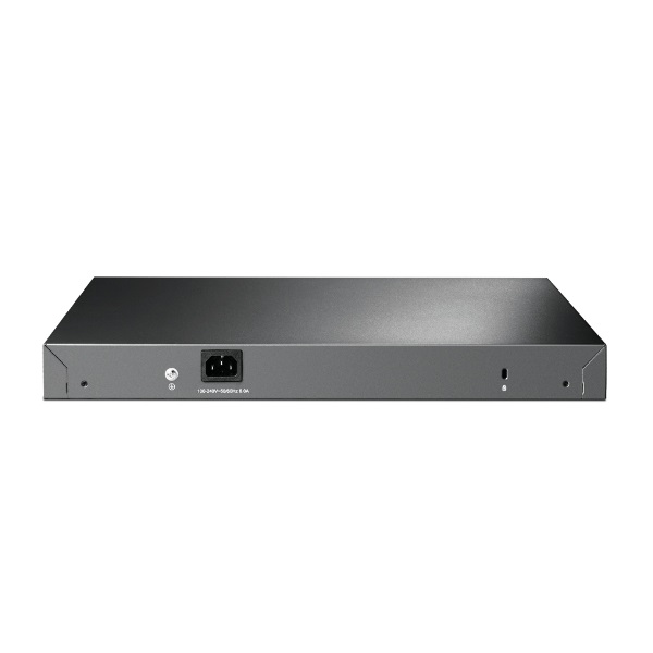 TP-LINK Switch 24x1000Mbps (24xPOE+) + 4x1Gigabit SFP + 1xkonzol port, Menedzselhető, SG3428MP (SG3428MP)