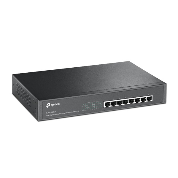 TP-LINK Switch 8x1000Mbps (8xPOE+), TL-SG1008MP (TL-SG1008MP)