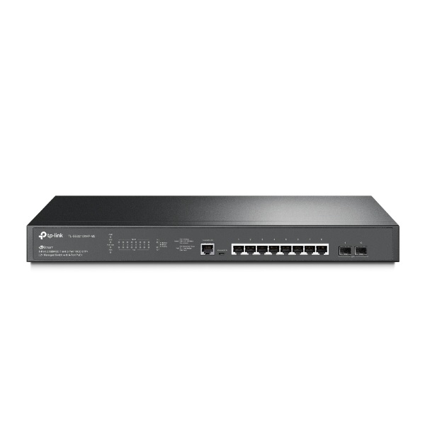 TP-LINK Switch 8x2.5Gbps (8xPOE+) + 2x10G SFP+ + 1xkonzol port + 1xUSB, Menedzselhető, SG3210XHP-M2 (SG3210XHP-M2)