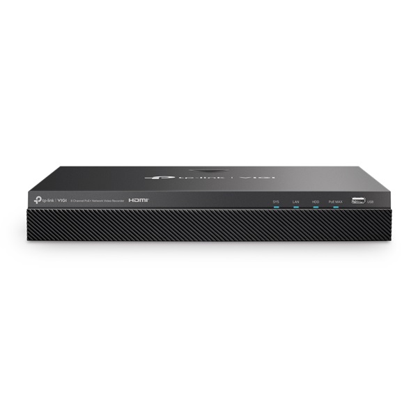 TP-LINK Video recorder 8 csatornás POE+, VIGI NVR2008H-8MP (VIGI NVR2008H-8MP)
