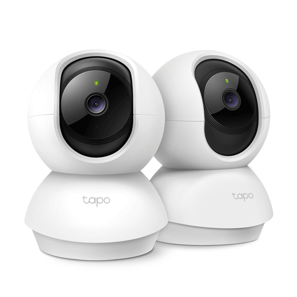 TP-LINK Wireless Kamera Cloud beltéri éjjellátó, TAPO C210P2 (2-PACK) (TAPO C210P2)