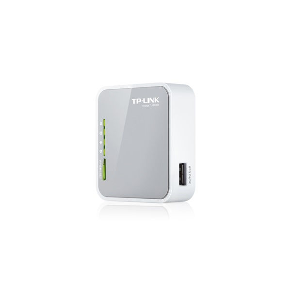 TP-LINK 3G/4G Modem + Wireless Router N-es 150Mbps 1xWAN/LAN(100Mbps) + 1xUSB, TL-MR3020 (TL-MR3020)