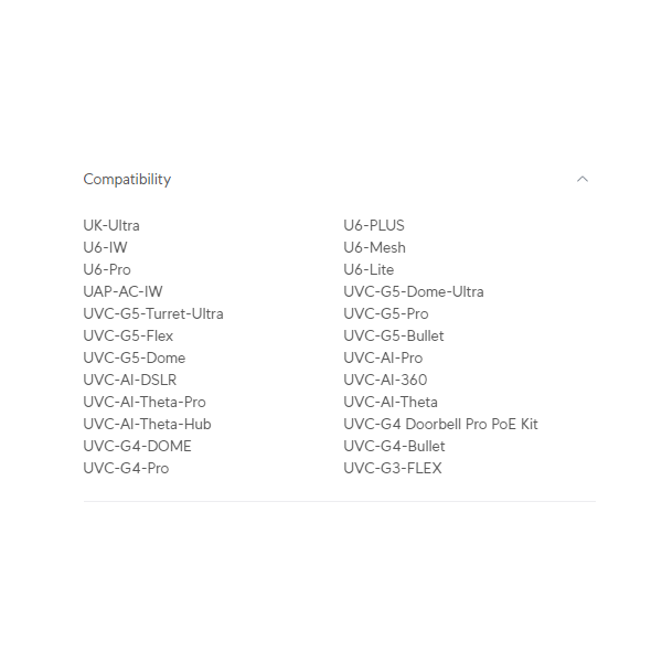 UBiQUiTi POE Adapter 2x1000Mbps, 15W - U-POE (U-POE)