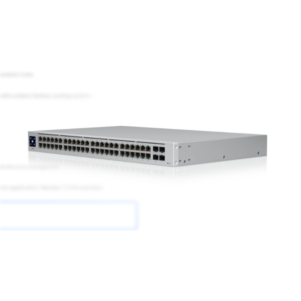 UBiQUiTi Switch 48x1000Mbps (32xPOE+) + 4x1000Mbps SFP, Menedzselhető, Rackes - USW-48-POE (USW-48-POE)