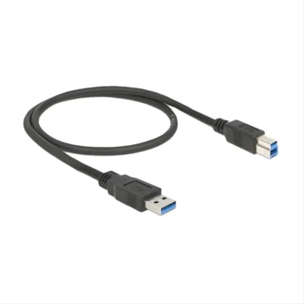 USB 3.0 A male - USB 3.0  B  male 0,5m kábel