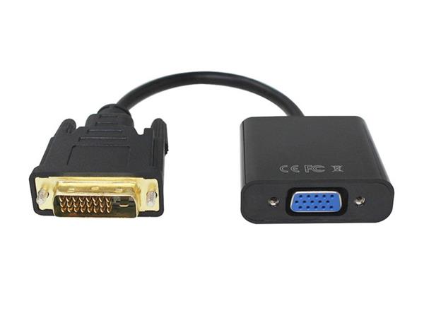 VGA 15pin male - DVI-A 24pin female  adapter