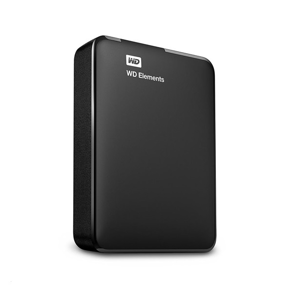 WESTERN DIGITAL 2.5" USB 3.0 HDD 5TB ELEMENTS PORTABLE 5400rpm fekete (WDBU6Y0050BBK-WESN)