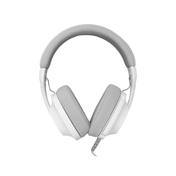 WHITE SHARK PARROT-W/G, GH-2440W/G, gamer fejhallgató, fehér/szürke (WS GH-2440W/G)