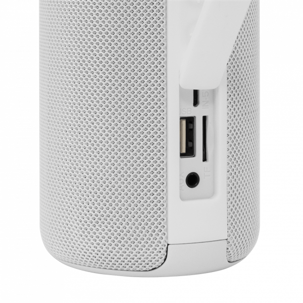 White Shark CONGA Bluetooth Hangszóró, 10 W, BT 5.0, Fehér (GBT-808W)