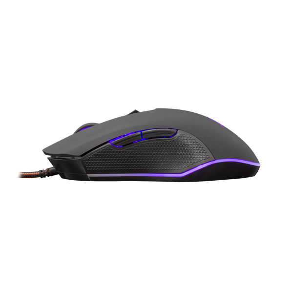 WHITE SHARK GM-3001 CYRUS gaming egér, fekete, 3200dpi (WS GM-3001)