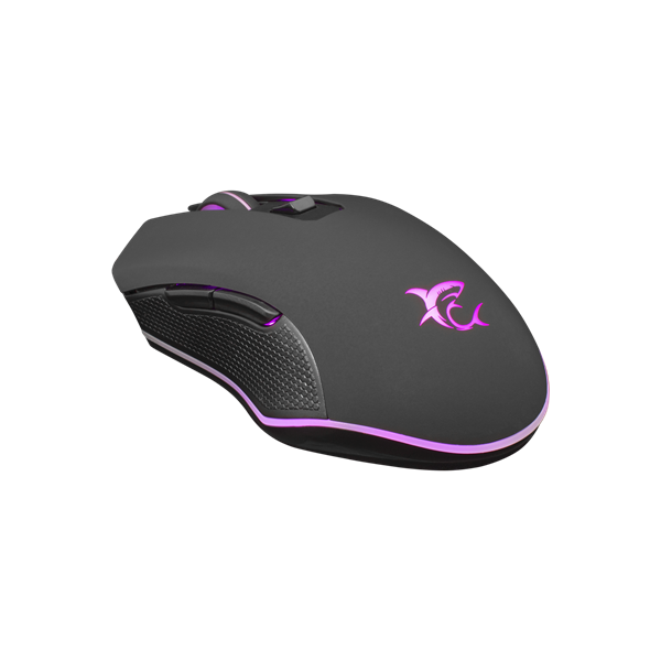 WHITE SHARK GM-3001 CYRUS gaming egér, fekete, 3200dpi (WS GM-3001)
