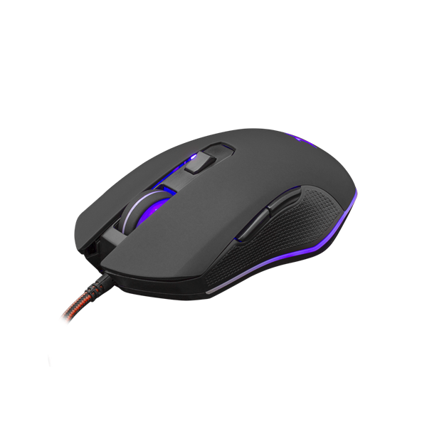 WHITE SHARK GM-3001 CYRUS gaming egér, fekete, 3200dpi (WS GM-3001)