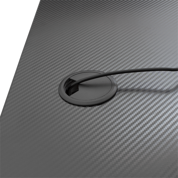 WHITE SHARK FIRE SHADOW RGB gamer asztal fekete/piros (FIRE-SHADOW)
