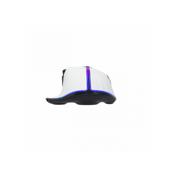 WHITE SHARK GM-9006W MARROK-W gamer egér, fehér, 12000 dpi (WS GM-9006W)
