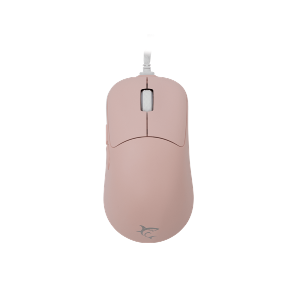 WHITE SHARK GRAPHENE-P, GM-5014P gamer egér,6D, pink, 6200 dpi, RGB (WS GM-5014P)