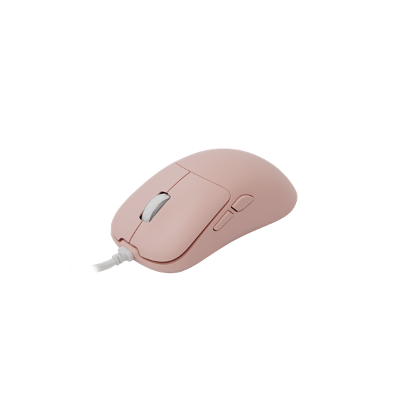 WHITE SHARK GRAPHENE-P, GM-5014P gamer egér,6D, pink, 6200 dpi, RGB (WS GM-5014P)