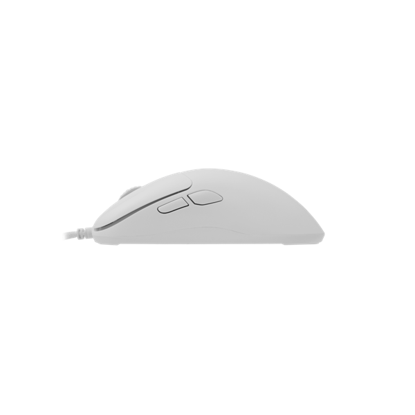 WHITE SHARK GRAPHENE-W, GM-5014W gamer egér,6D, fehér, 6200 dpi, RGB (WS GM-5014W)