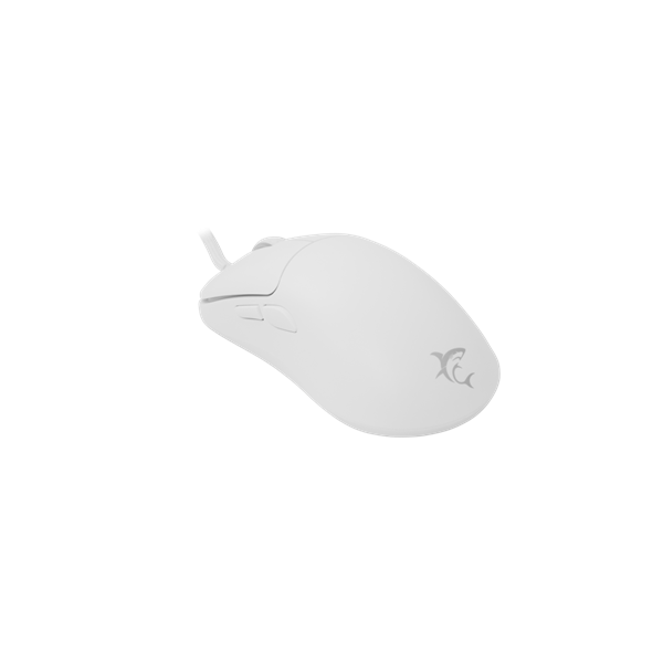 WHITE SHARK GRAPHENE-W, GM-5014W gamer egér,6D, fehér, 6200 dpi, RGB (WS GM-5014W)