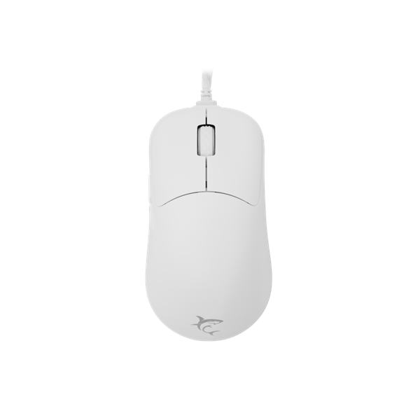 WHITE SHARK GRAPHENE-W, GM-5014W gamer egér,6D, fehér, 6200 dpi, RGB (WS GM-5014W)