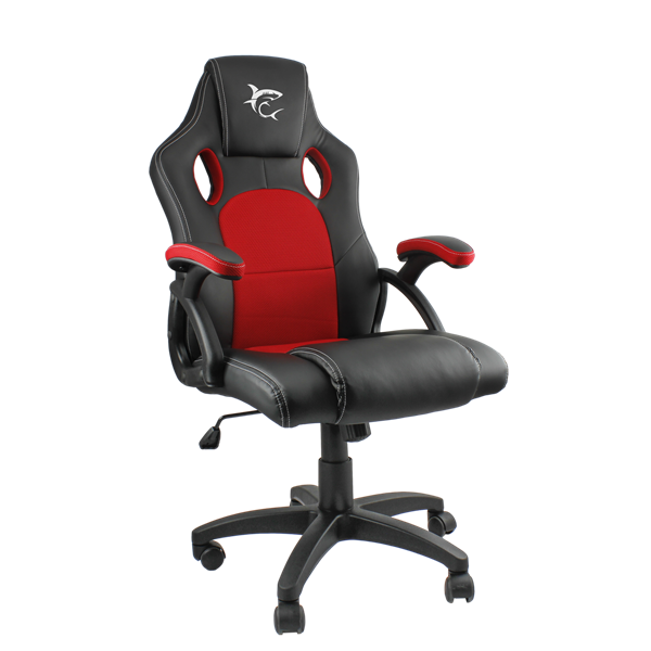 WHITE SHARK KINGS THRONE gamer szék fekete/piros (KINGS THRONE)