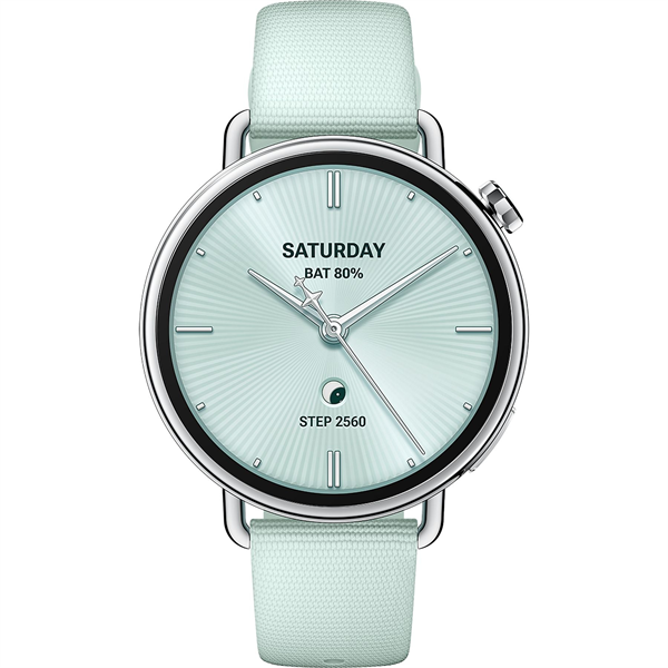 XIAOMI BHR080CGL S4 Okosóra flourgumi szíjjal, 41mm, Világoszöld (BHR080CGL)