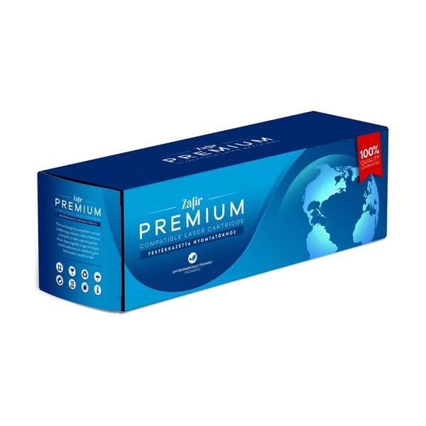 ZAFIR PREMIUM Toner - 3000 oldal, TN-2590XL FEKETE (3K) 100% ÚJ UGY (5881)