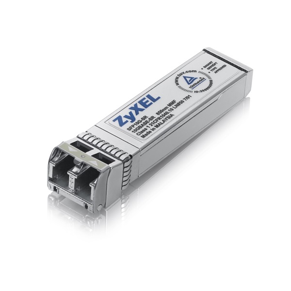 ZYXEL Switch SFP+ Modul 10GBase-SR + LC adóvevő, SFP10G-SR-ZZ0101F (SFP10G-SR-ZZ0101F)