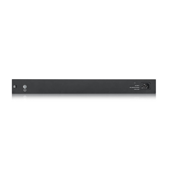 ZYXEL Switch 24x1000Mbps + 4xGigabit kombó SFP+, Fémházas Menedzselhető, Rackes (24xGbE port), GS1920-24V2-EU0101F (GS1920-24V2-EU0101F)