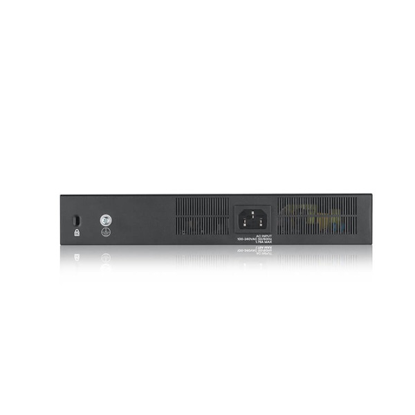 ZYXEL Switch 8x1000Mbps (8xPOE) + 2xGigabit kombó SFP+, Fémházas Menedzselhető (8GbE port), GS1920-8HPV2-EU0101F (GS1920-8HPV2-EU0101F)