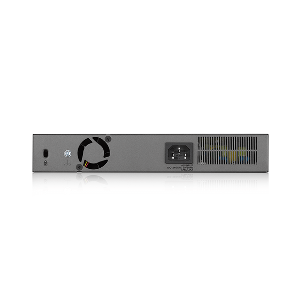 ZYXEL Switch 10x1000Mbps (8xPOE) + 2xGigabit SFP Menedzselhető Rackes, GS1350-12HP-EU0101F (GS1350-12HP-EU0101F)
